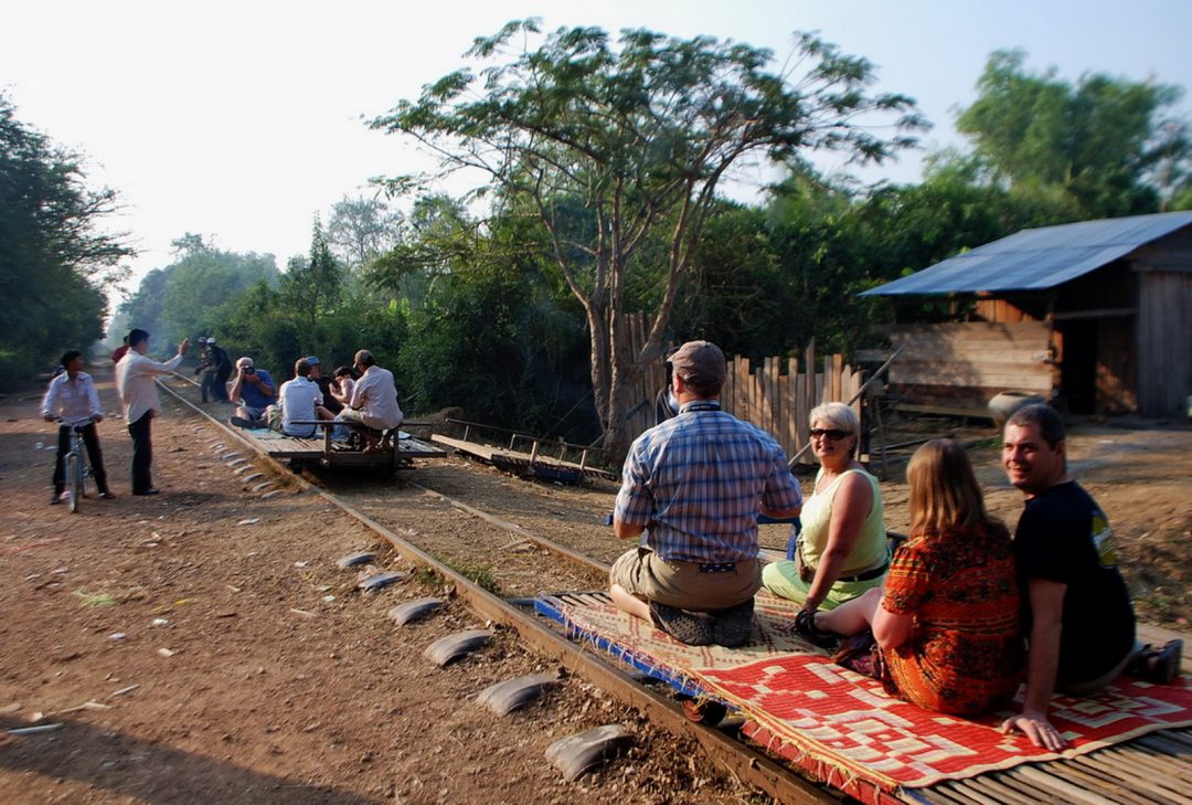The old station in the suburbs of Battambang