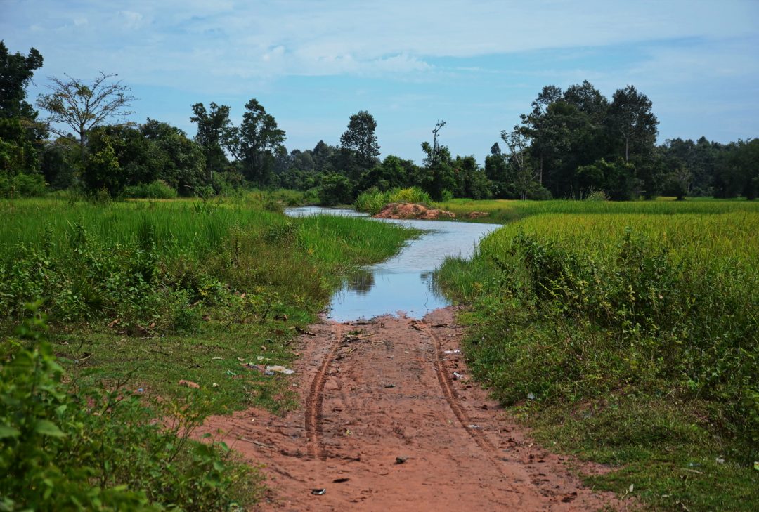 As far as the road goes - on route for Banteay Ampil