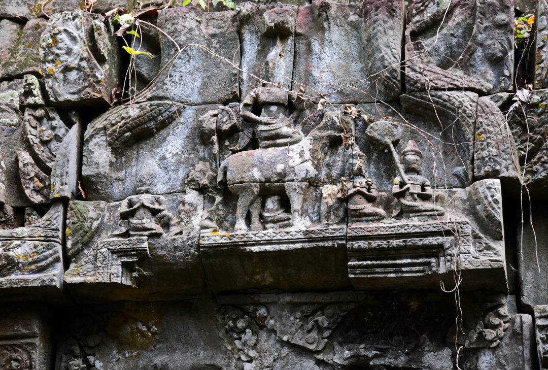 The god Yama astride his buffalo
