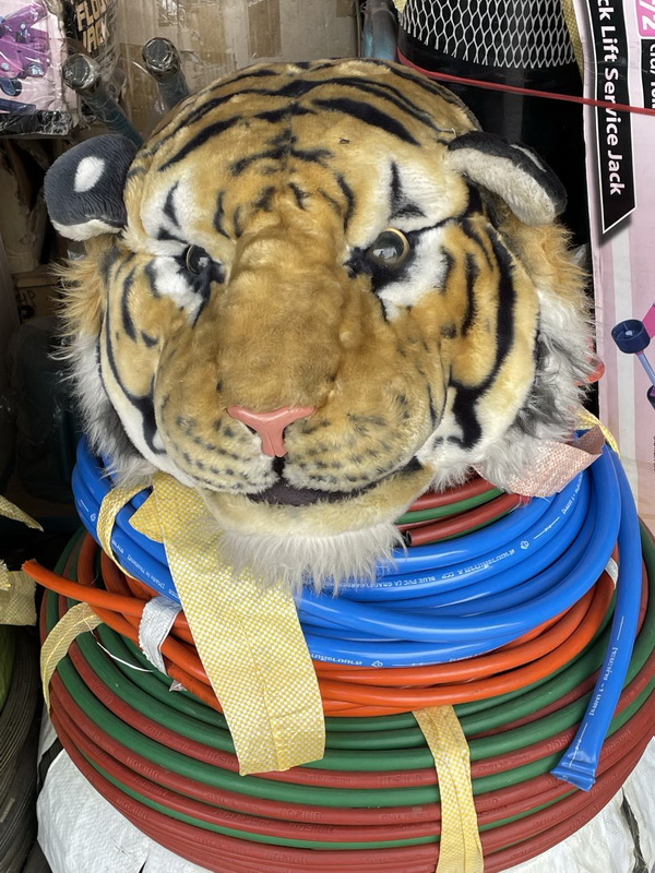Hardware store monkey deterrent