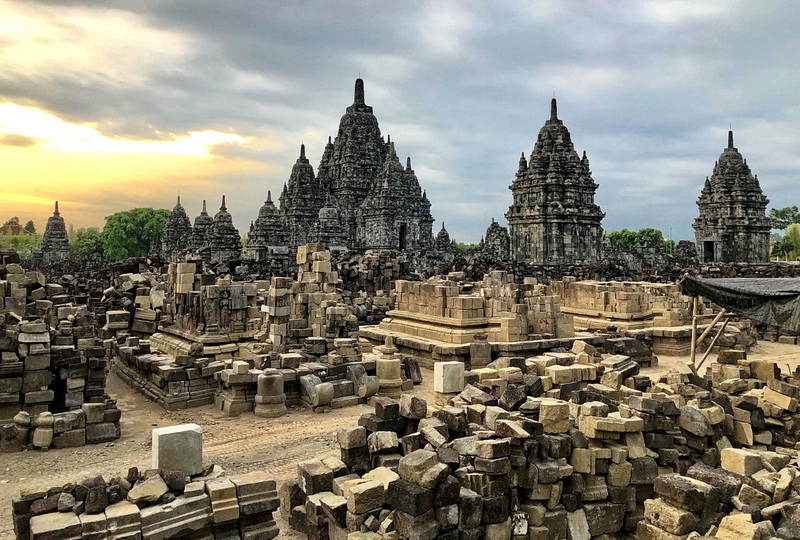 Ongoing restoration work at Sewu is likely to continue for decades rather than years