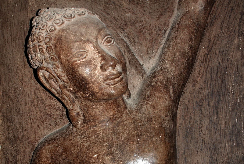 6th Century, Phnom Da-style Krishna relief
