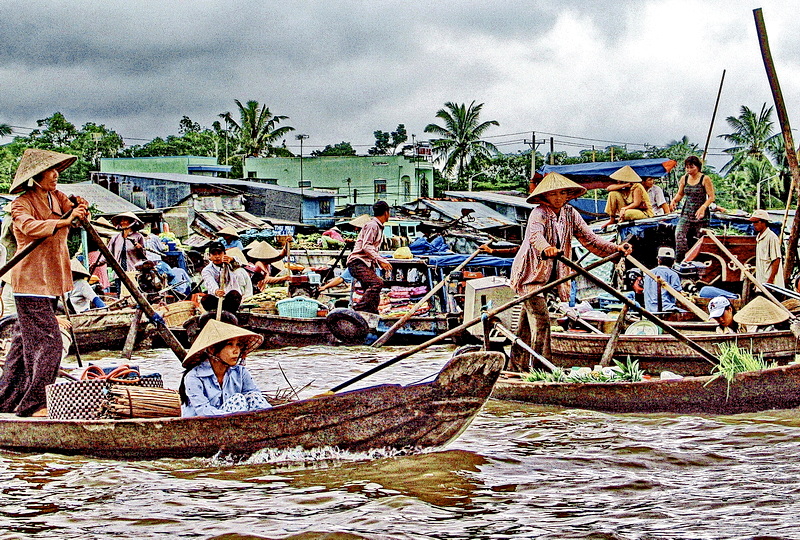 Cai Rang in former times, (2006 photo)